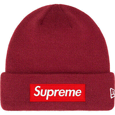 Buy Supreme x New Era Box Logo Beanie 'Black' - FW22BN10 BLACK