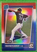 TRISTON McKENZIE - Cleveland Guardians Bowman Rookie RC - *** Pick & Choose ***