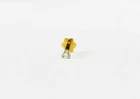0.02ct Real Diamond Nose Lip Labret Screw Stud Piercing Ring Pin 18k Solid Gold