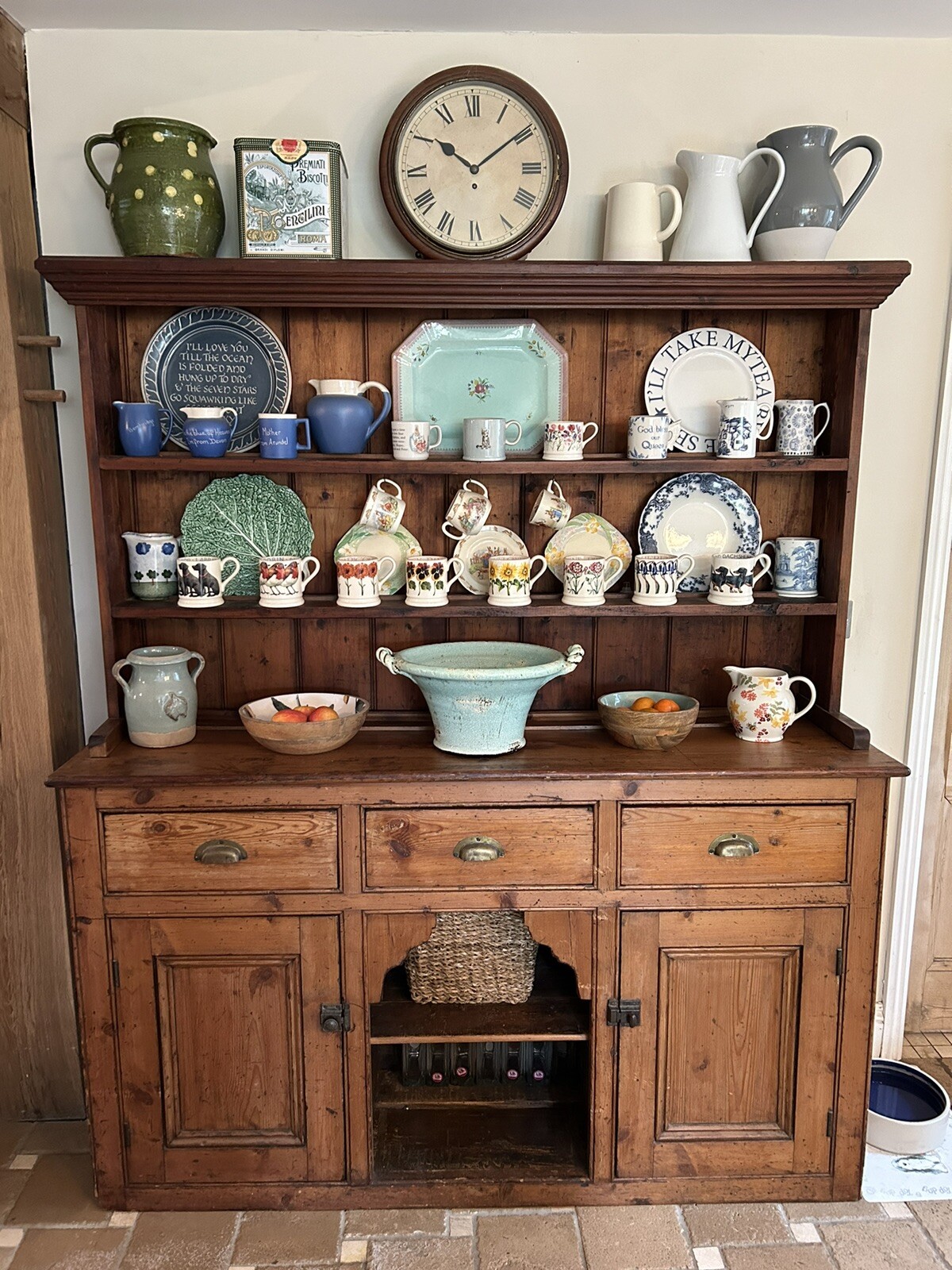 Antique Pine Dresser eBay