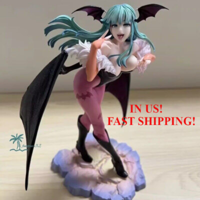 IN US!! Darkstalkers Morrigan Aensland Anime Figure Ornament Christmas Gifts NEW