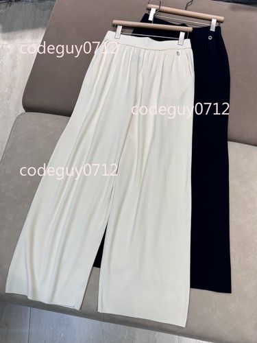 LOPANEW canotta donna scollo a V top pantalone gamba larga - Foto 8 di 14