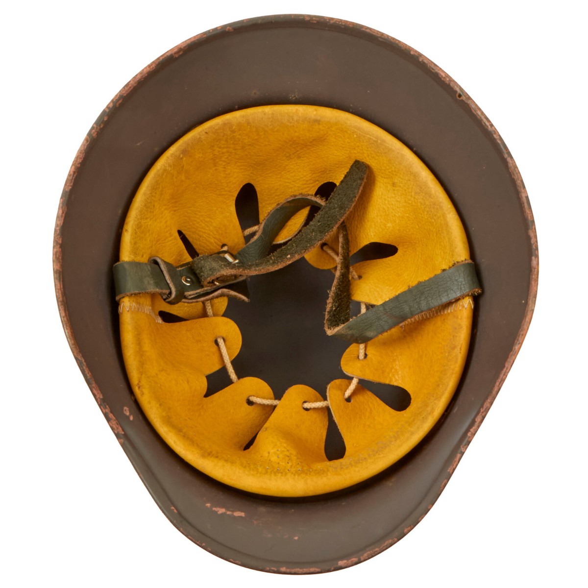 Original Finnish M40/55 WWII Type Steel Helmet Made by Germany