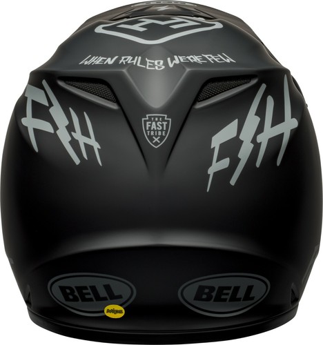 BELL MX-9 Mips Fasthouse Off-Road Helmet Matte Black/Gray XXL/XX-Large (7133329) - Picture 6 of 11