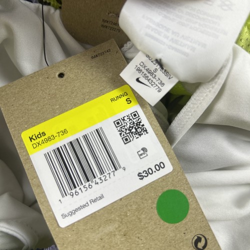 New Nike Big Girls' Dri-Fit Tempo Running Shorts 3” Green Camo Size S MSRP:$30 - Picture 15 of 15
