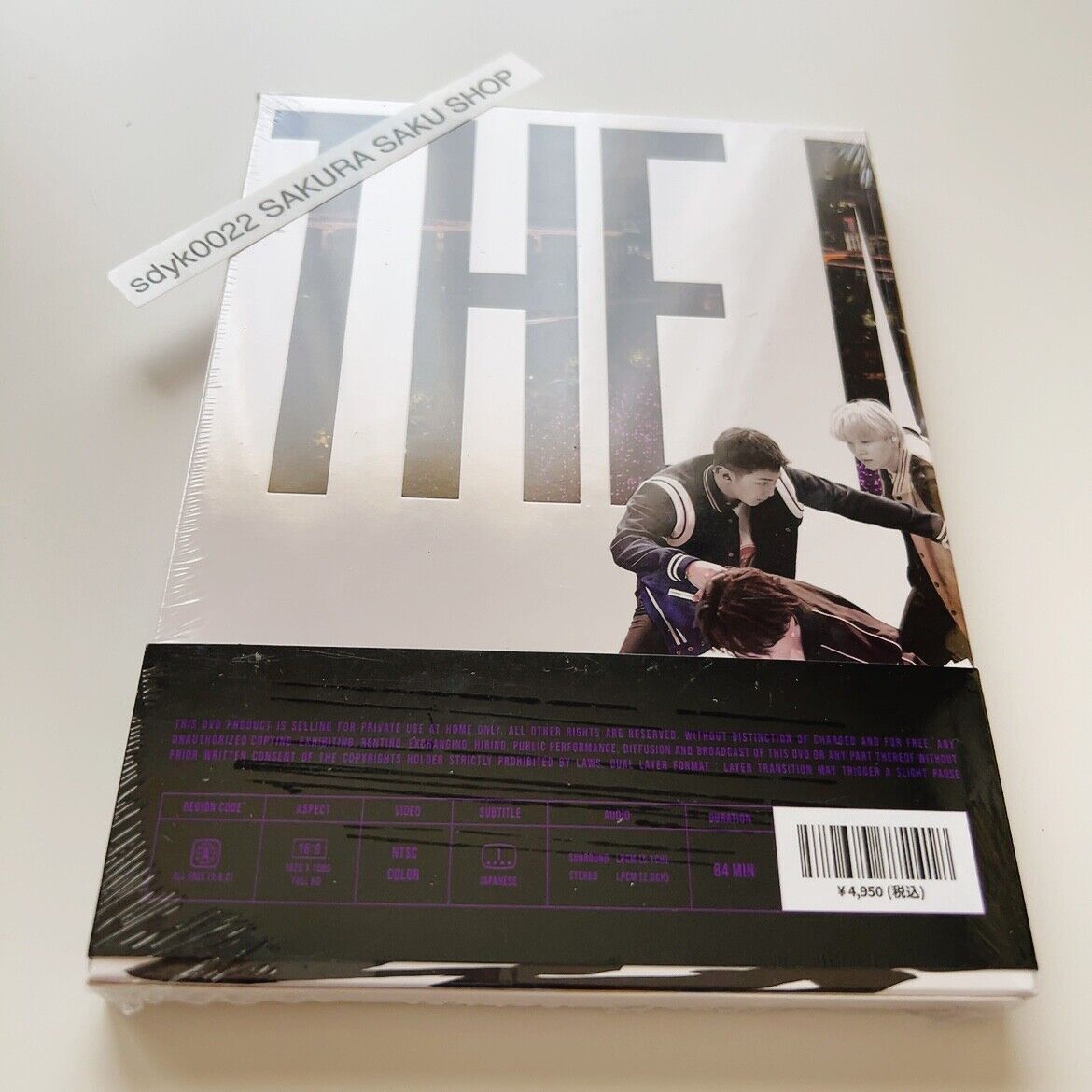 BTS D'FESTA THE MOVIE BTS version DVD with Booklet BTS D'FESTA THE MOVIE BTS version DVD with Booklet