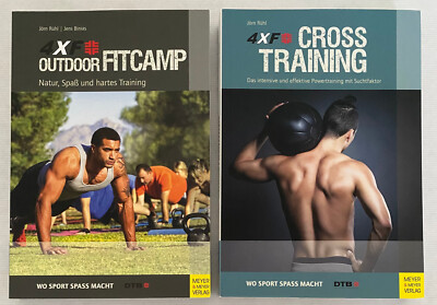 DTB 4XF CROSS-Training und 4XF Outdoor Fitcamp, 2 Bücher NEU