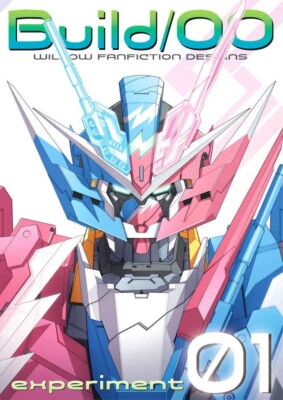 KAMEN RIDER BUILD Gundam Doujinshi Build00 01 Illustration Art