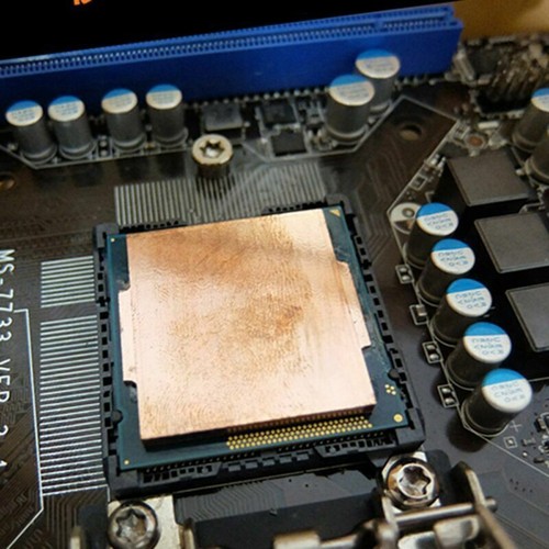 CPU IHS Pure Copper Cover Protector Cooling Generation 6 7 8 LGA 115X CPUs # - Picture 5 of 5