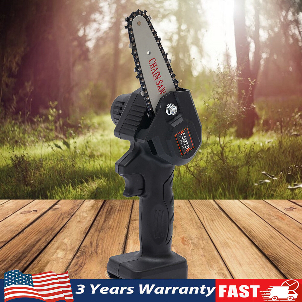 24V Cordless Mini Chainsaw Lightweight Powerful Electric Saw