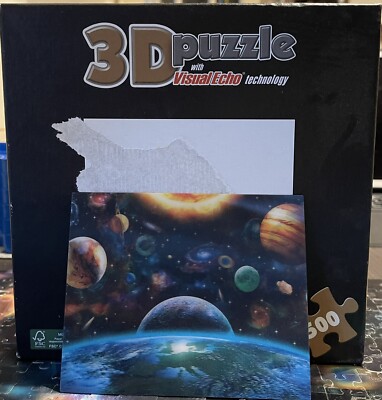 3D Puzzle With Visual Echo Technology 