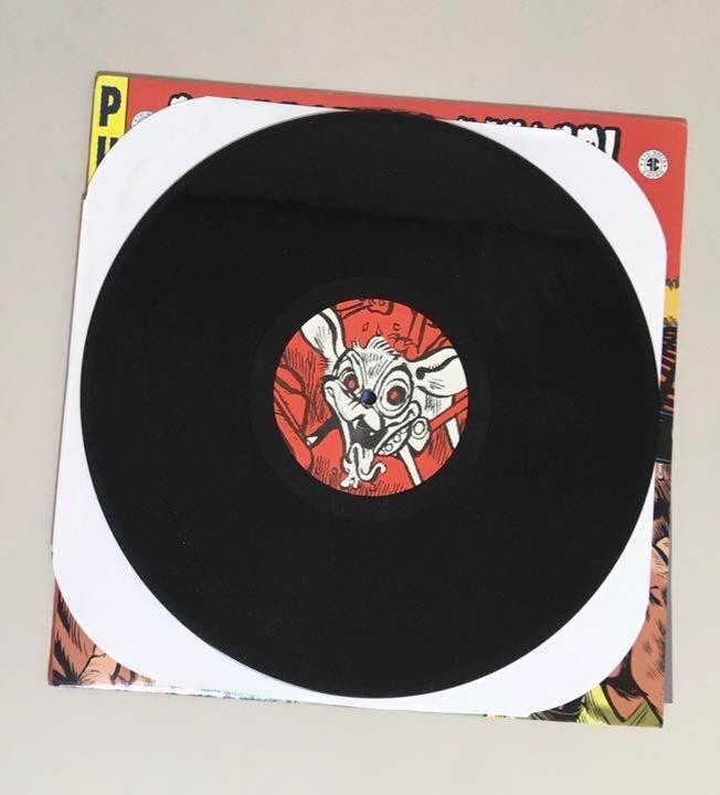 Screeching Weasel / Bark Like A Dog 1996 US Edition LP Vinyl Fat