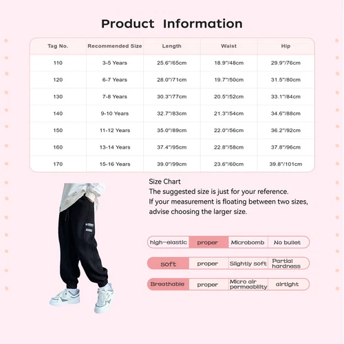 Kids Boys Joggers Baggy Sweatpants Casual Trousers Hiking Pants Picnic Bottoms - Picture 22 of 39