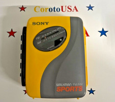 SONY Sports Walkman Cassette Tape Player WM-SXF30 TESTED - WORKS - VINTAGE