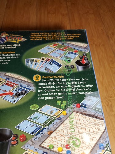 2003 LUCKY LOOP Game Queen Games German Version BRAND NEW SEALED NIB 1W - Picture 5 of 5