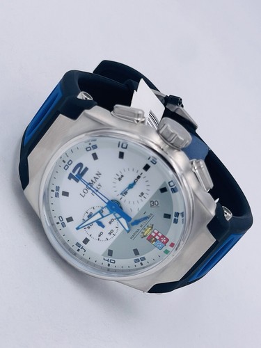 Orologio Locman Mare Crono Limited Edition 555ACMMW/549 44mm Scontatissimo Nuovo - Foto 4 di 8