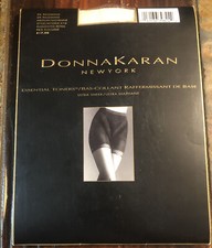Vtg.Donna Karen Essential Toners Ultra Sheer Pantyhose Medium Palomino C10 1997