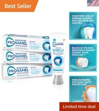 Active Shield Whitening Enamel Toothpaste - Fluoride Triclosan Free Mint