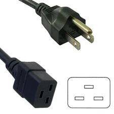 HQRP 6ft AC Power Cord for HP ProLiant DL580 G2 G3 178968-001 235603-001 Cable