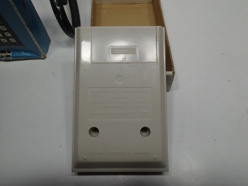 SHARP Elsi Mate El-203 Vintage Calculator in good condition with Original Box - Picture 4 of 4