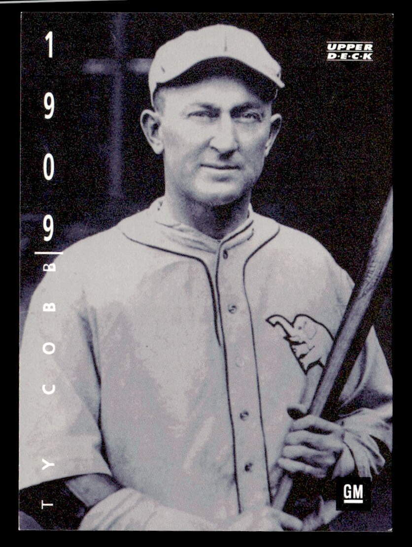 1994 Upper Deck Baseball: The American Epic #3 Ty Cobb GM