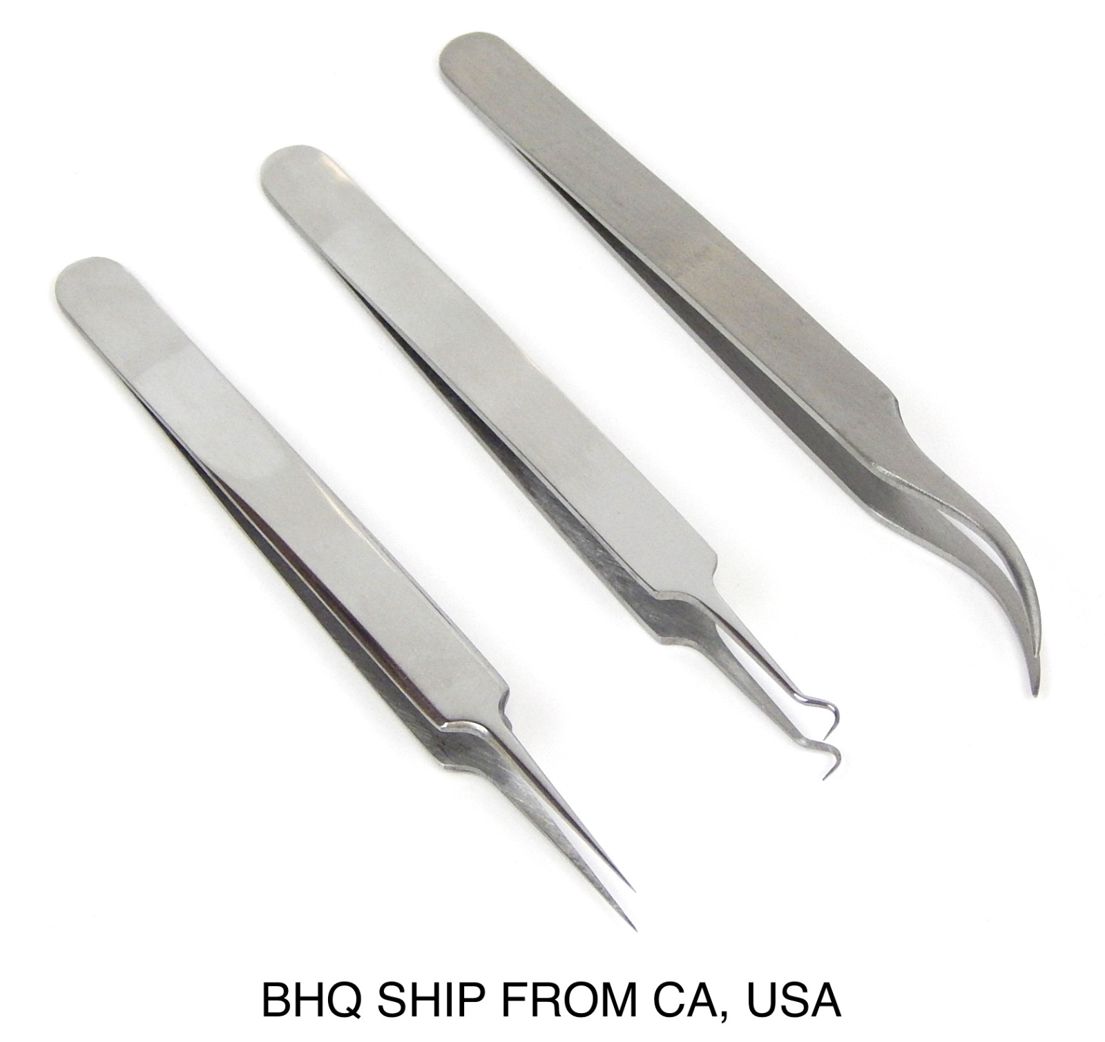 EYELASH EXTENSION TWEEZERS SET
