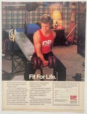 DP Fit For Life Diversified Products Vintage 1984 Print Ad