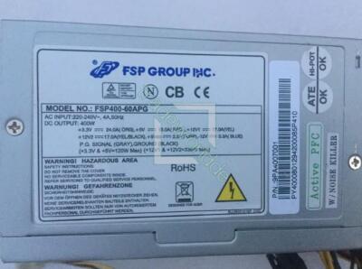 USED Long Line Power Supply 400W FSP400-60APG for Advantech Industrial Computer