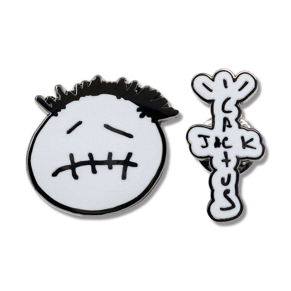 Travis Scott Cactus Jack Hat Pins (Set of 2) | eBay 