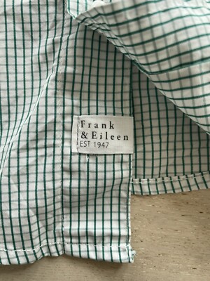 Frank & Eileen Sz S 100% Cotton Barry Button Up Top Shirt