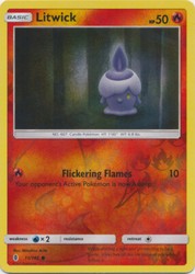 Litwick 11/145 Guardians Rising Reverse Holo Common