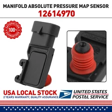 New MAP Manifold Pressure Sensor 12614970 For Buick Chevrolet GMC Isuzu Saturn