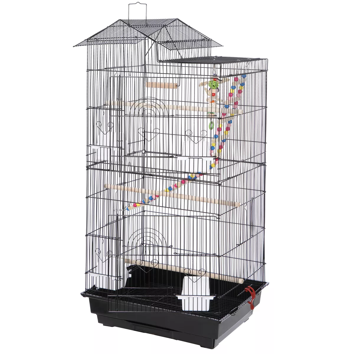 Small black bird sale cage