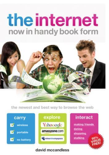 Internet Now in Handy Book Form by David McCandless (2008, Trade ...