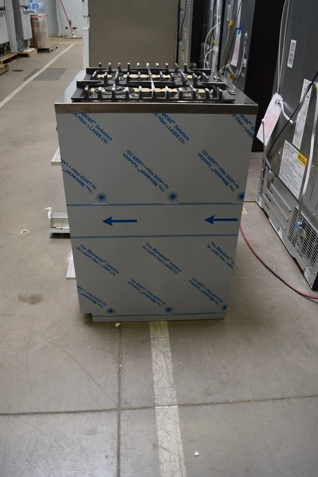 Fisher Paykel OR24SDMBGX2 24" acero inoxidable profesional gama de combustible doble #145281 BP Foto 3 de 4