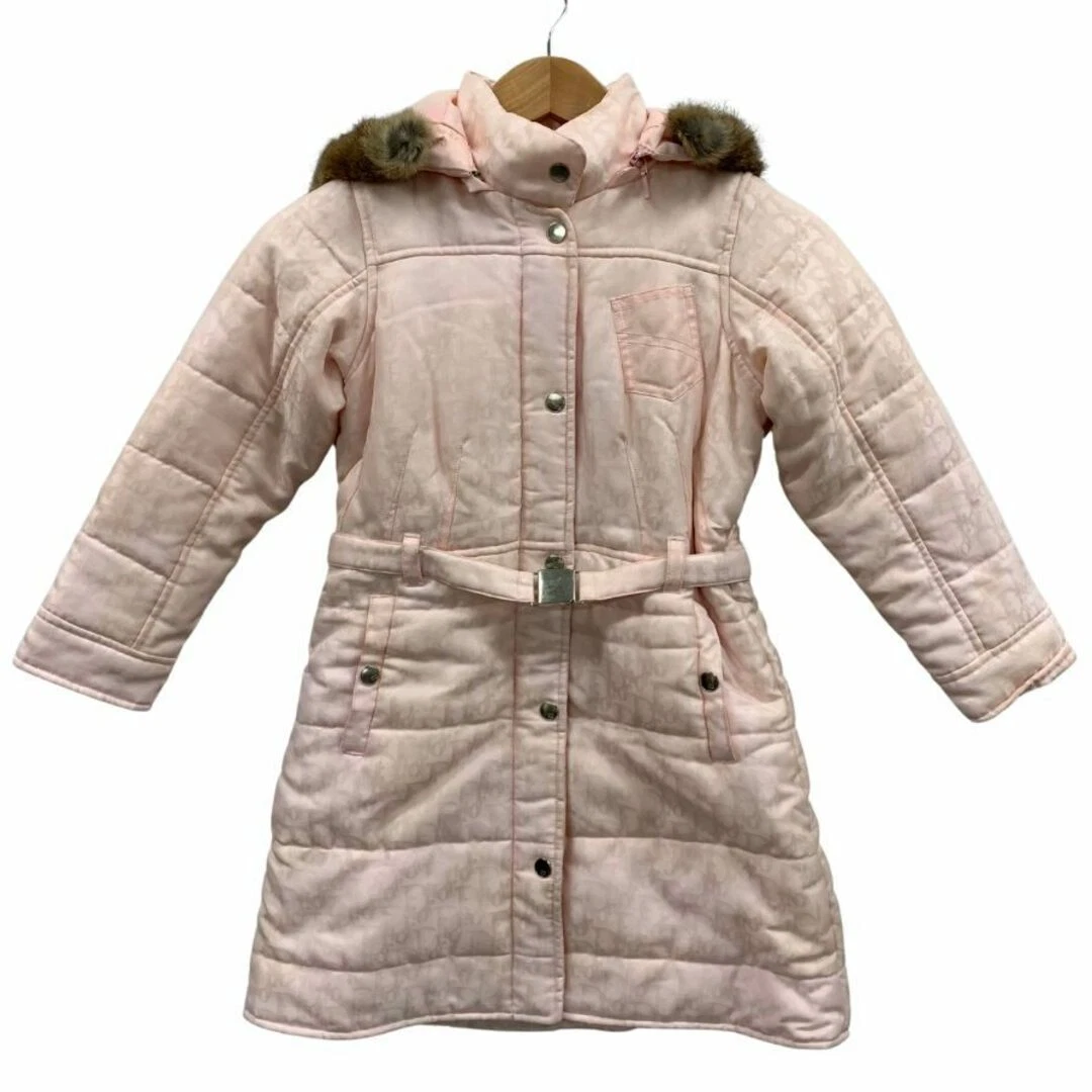 Manteau long Christian Dior trotteur rose enfant Afa11