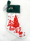 Disney Parks 2022 Vintage Holiday Minnie and Daisy Christmas Stocking 17" X 10"