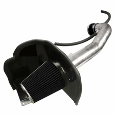 Cold Heat Shield Air Intake + BLACK Filter for 14-18 Silverado 1500 4.3L V6