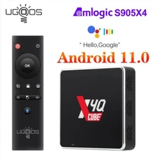 Ugoos X4Q Cube 2GB 16GB DDR4 Amlogic S905X4 Smart TV Box Android 11.0 Wifi 1000M