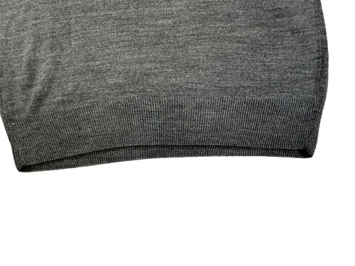 Polo Ralph Lauren schwarzes Etikett KASCHMIR V-Ausschnitt neuer Pullover grau Herren L klassisch - Bild 6 von 15