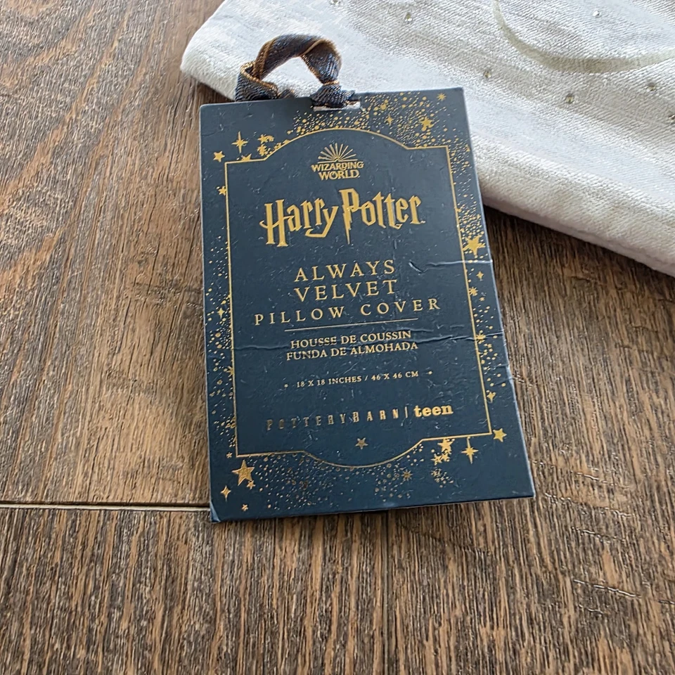Pottery Barn Гарри Поттер всегда бархат наволочка новый - Изображение 3 из 4