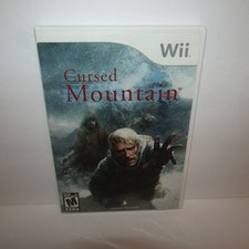 Cursed Mountain Nintendo Wii Video Game with Manual Tested and Working