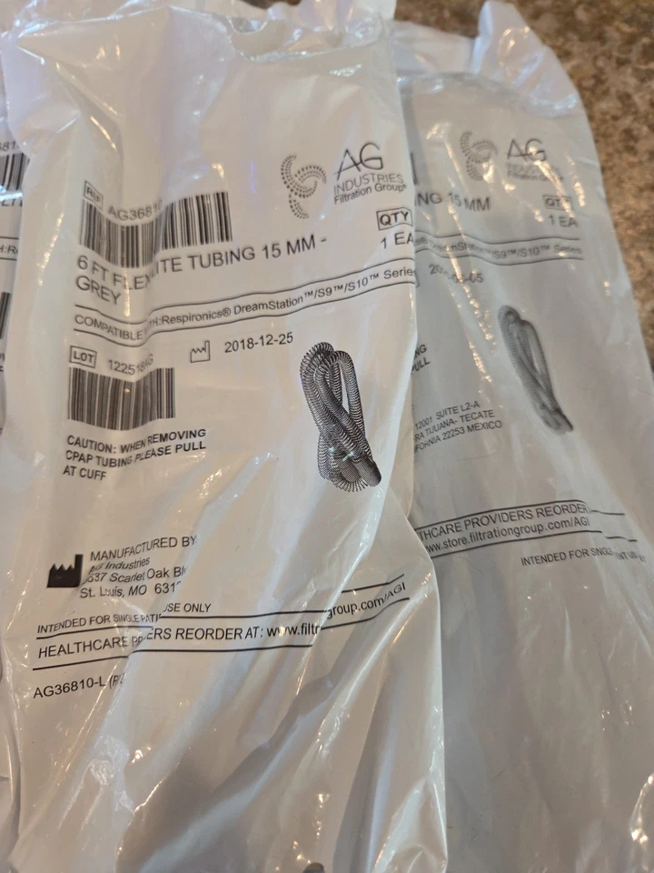Filtragem AG Industries - AG36810X - 6 pés Tubulação Flex-Lite 15MM cinza - Lote de 3 - Imagem 4 de 4