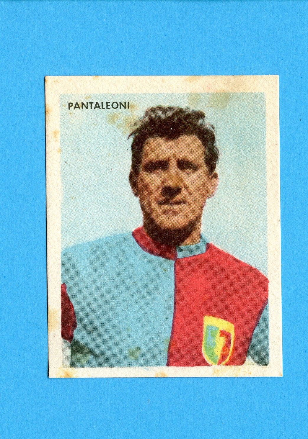 (P7-50) CALCIATORI NUZZI 1963-64 - Figurina - PANTALEONI - GENOA