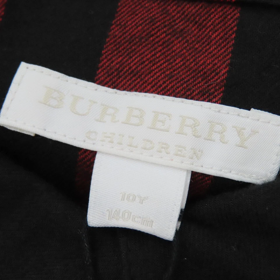 Mameluco ropa Burberry todo en uno manga corta cuadros 140/68 10Y 100157 Foto 4 de 4