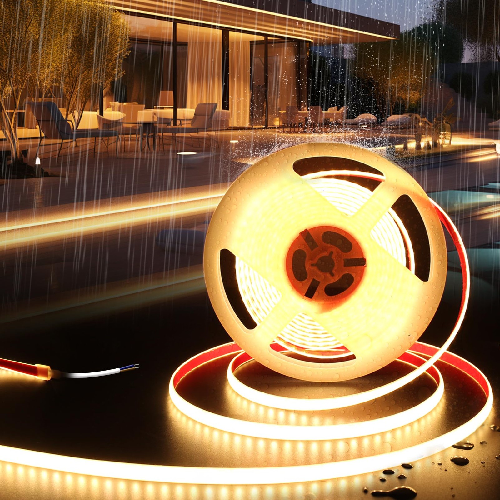 KSIBNW Striscia LED 24V 5M IP68 Impermeabile - Illuminazione Professionale