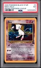 2000 POKEMON PROMO BLACK STAR POKEMON LEAGUE #9 MEW-HOLO PSA 7