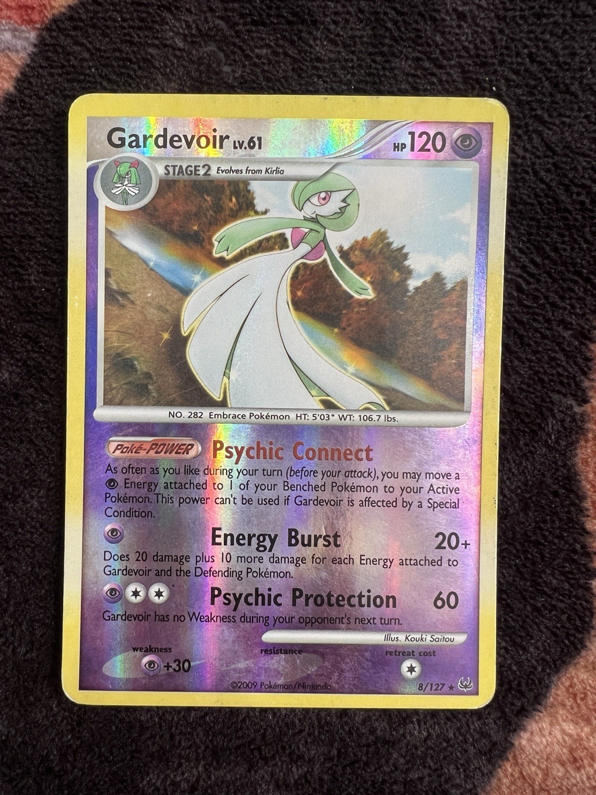 Gardevoir 8/127 Platinum Reverse Holo Rare
