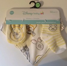 Disney Baby Multi Pack Accessories, Socks, Mittens And Bib 6-12 Months