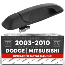 Exterior Rear Passenger Door Handle, Upgraded Metal - Compatible with 2002-20...